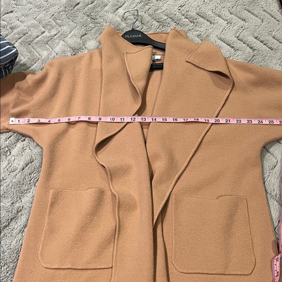 Magaschoni Camel Open Front Cardigan - Picture 4 of 4